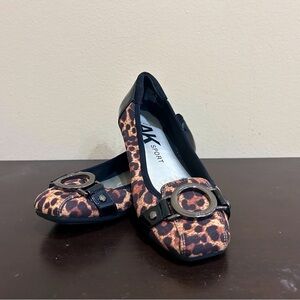 Anne Klein Sport Cheetah Print Flats